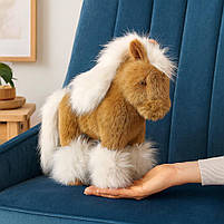 М’яка іграшка Кінь коричневий 25 см — плюшевий символ 2026 року, арт. C6104-2, фото 5