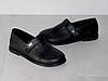 Туфельки анатомічні шкіряні жіночі чорні, фото 5