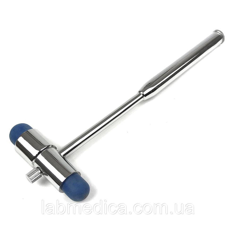 Молоток неврологічний Traube 17 см, р.ч. 60 мм, діаметр 15 мм, вага 80 г. SURGIWELOMED, фото 1