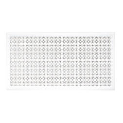 Декоративна решітка на батарею "Еліт", колір білий