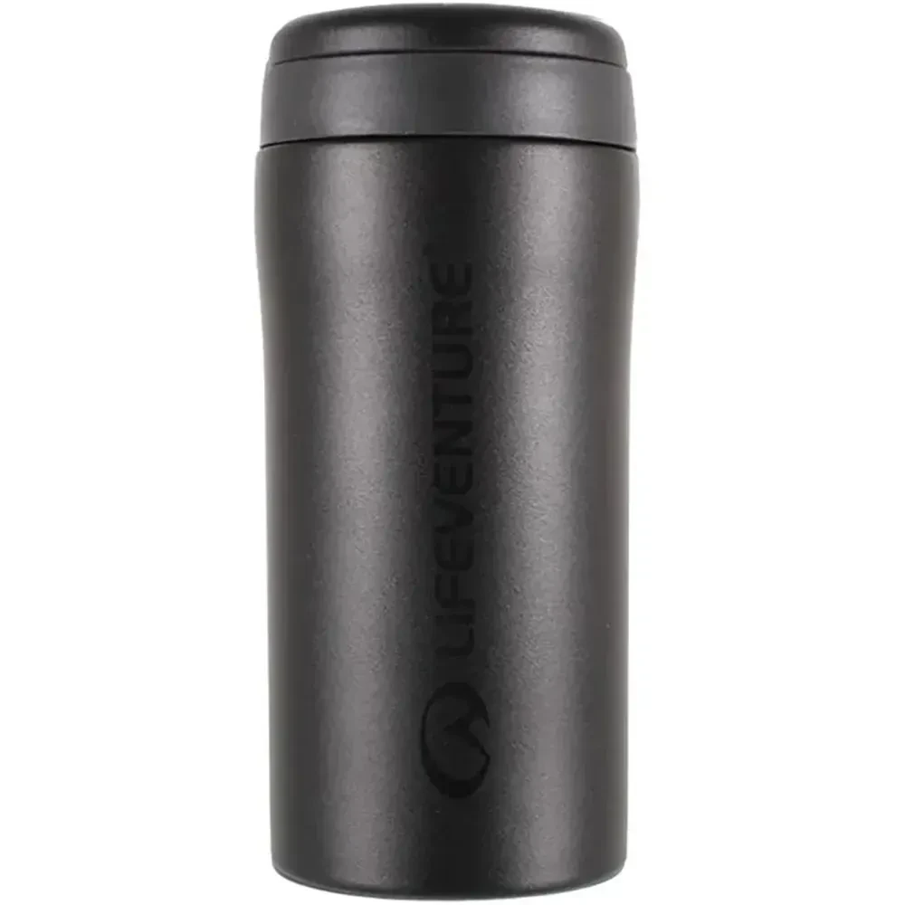 Lifeventure кухоль Flip-Top Thermal Mug (black)