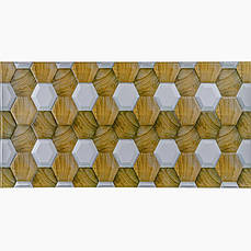 Декоративна ПВХ панель | 960×480×4 мм | самоклеюча | водостійка | легкий монтаж | пластиковий матеріал | PREMIUM