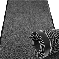 Cіра брудозахисна доріжка для комерційних приміщень ширина 90 см