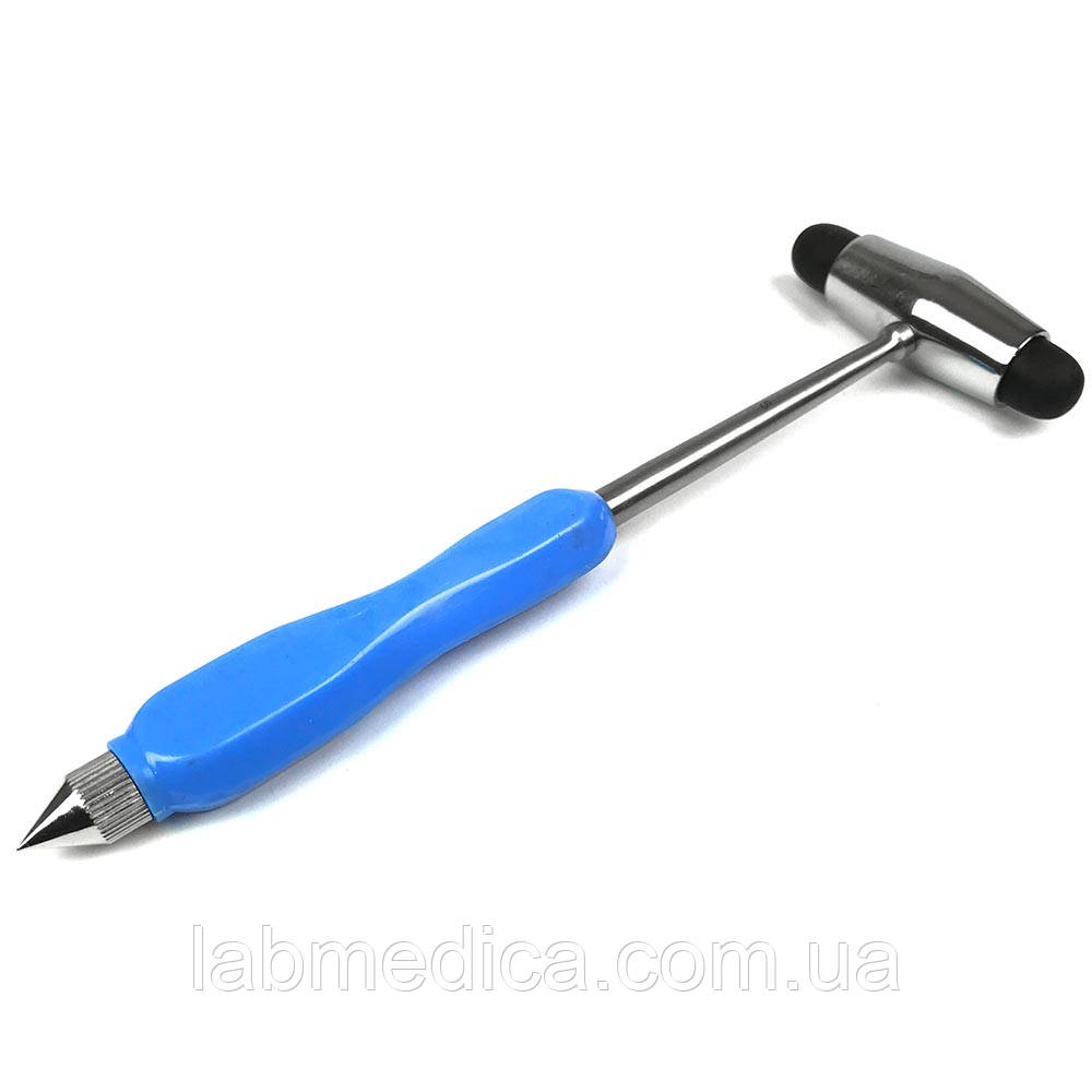 Молоток неврологічний Dejerine 23 см, р.ч. 70 мм, діаметр 20 мм, вага 140 г. SURGIWELOMED, фото 1