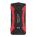 Автомобільний пускозарядний пристрій бустер Jump Starter QY33 99800mAh 4 USB Чорно-червоний, фото 5