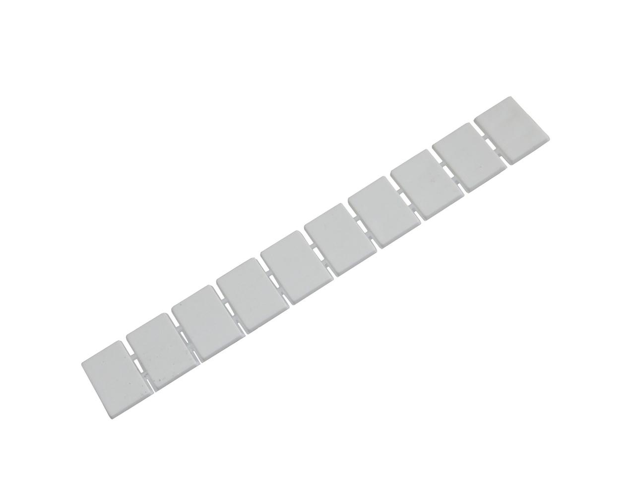 Маркер ZB8-10 для наборних клем КНГ(з)-UK6 (без напису) (10шт)