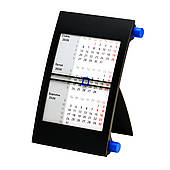 3-місячний настільний календар 2026 рік 11 х 18,3 см Classic 5012 синій