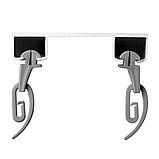 Бігунок для карнизу КС, шт (йде в комплекті з гачком для штор Сигма) Сірий, фото 2