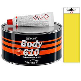 Універсальна середньозерниста шпаклівка Body 610 Uni Filler 1800+60г