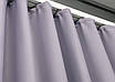 Комплект штор (2шт. 1,5х2,9м.) блекаут, колекція "Midnight". Колір лавандовий. Код 1227ш 33-0065, фото 9