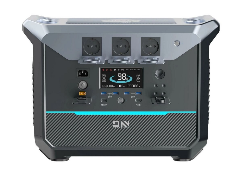 Портативна зарядна станція DaranEner NEO2000 потужністю 2000Вт/2073 Вт·год (Швидка зарядка за 2 години), фото 1