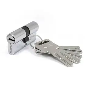 Серцевина до замка Avers (30/30) хром КЛЮЧ/КЛЮЧ, ZM-60-CR