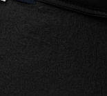 Спортивний костюм чоловічий зимовий теплий оверсайз осінь-зима з тринитки на флісі з кантом з капюшоном Туреччина чорний, фото 3