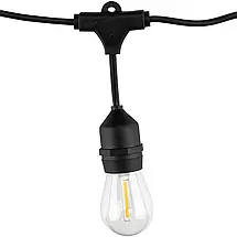 Сонячна садова гірлянда 15x світлодіодні декоративні лампочки 10 м, фото 2