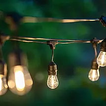 Сонячна садова гірлянда 15x світлодіодні декоративні лампочки 10 м, фото 3