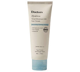 Сонцезахисний крем з центелою Doctors Hyalcica Total Moisture 10 D Sun Cream 80 мл