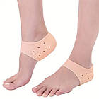 Силіконові нап’ятники від тріщин і мозолів / Силіконовий захист для п’ят / Протектор для п’ят із перфорацією, фото 8