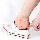 Силіконові нап’ятники від тріщин і мозолів / Силіконовий захист для п’ят / Протектор для п’ят із перфорацією, фото 7