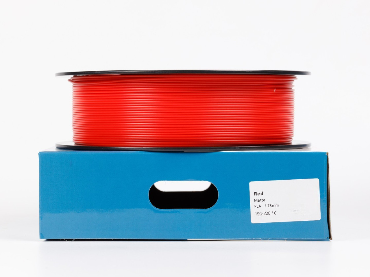Пластик філамент для 3D-друкуUA3D PLA Matte RED 1.75мм, 1кг, красный