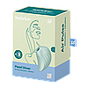 Кліторальний вібростимулятор з повітряними імпульсами Satisfyer Pearl Diver Mint, фото 9