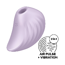 Кліторальний вібростимулятор з повітряними імпульсами Satisfyer Pearl Diver Violet