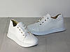 Кросівки шкіряні жіночі білі, фото 6