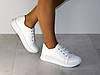 Кросівки шкіряні жіночі білі, фото 2