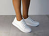 Кросівки шкіряні жіночі білі, фото 5