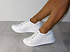 Кросівки шкіряні жіночі білі, фото 7