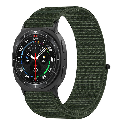 Нейлоновий ремінець для Samsung Galaxy Watch 8 / Galaxy Watch 8 Classic green, фото 1