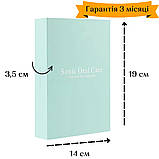 Електрична зубна щітка із нержавіючої сталі з футляром, біла,  The Chestnut, фото 3