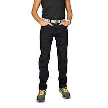 Джинси утеплені на флісі Black, фото 5