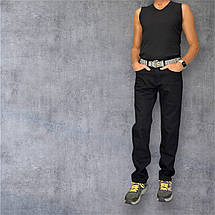 Джинси утеплені на флісі Black, фото 2