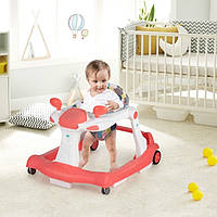 Складні дитячі ходунки 2 в 1 з регулюванням висоти 50,5/52,5/54,5 см