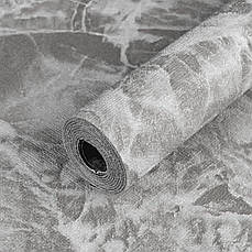 Самоклеючі шпалери | 2800×450 мм | чорний мармур | самоклеюча, водостійка | ПВХ матеріал | одностороння | PREMIUM