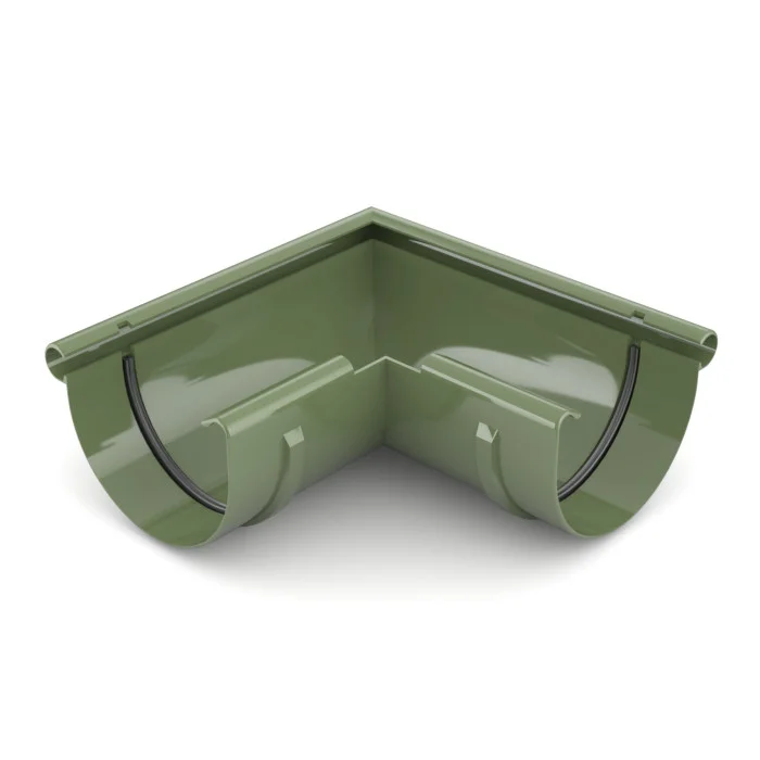 Кут зовнішній 90° BRYZA 125 мм, зелений, фото 1