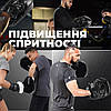 Лапи боксерські PowerPlay 3041 Challanger Чорно-Біліі PU [пара], фото 9