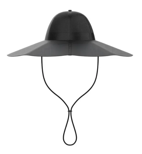 Сонячний капелюх EcoFlow Solar Hat 12 Вт — Чорний, фото 1