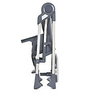 El Camino Swan ME 1087-G стільчик-качелі 3в1: електрозаколисування, додаток Baby Swing, 3 швидкості, таймер, екошкіра, до 15 кг, фото 10