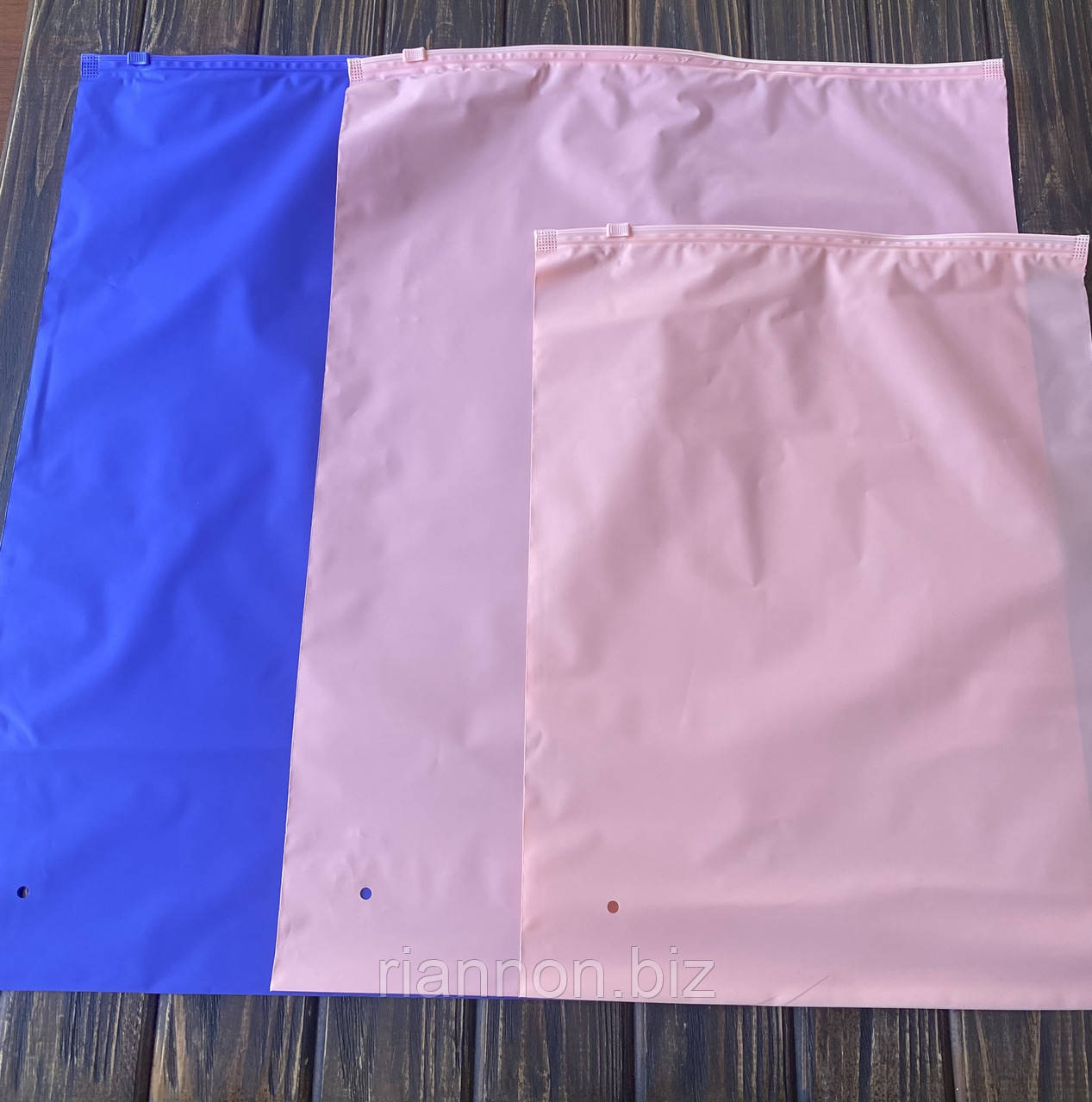 Пакети зі слайдером і з zip-lock застібкою, фото 1