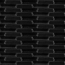 3D панель самоклеюча | 700×770×7 мм | чорна | декоративна | водостійка | легкий монтаж | PREMIUM