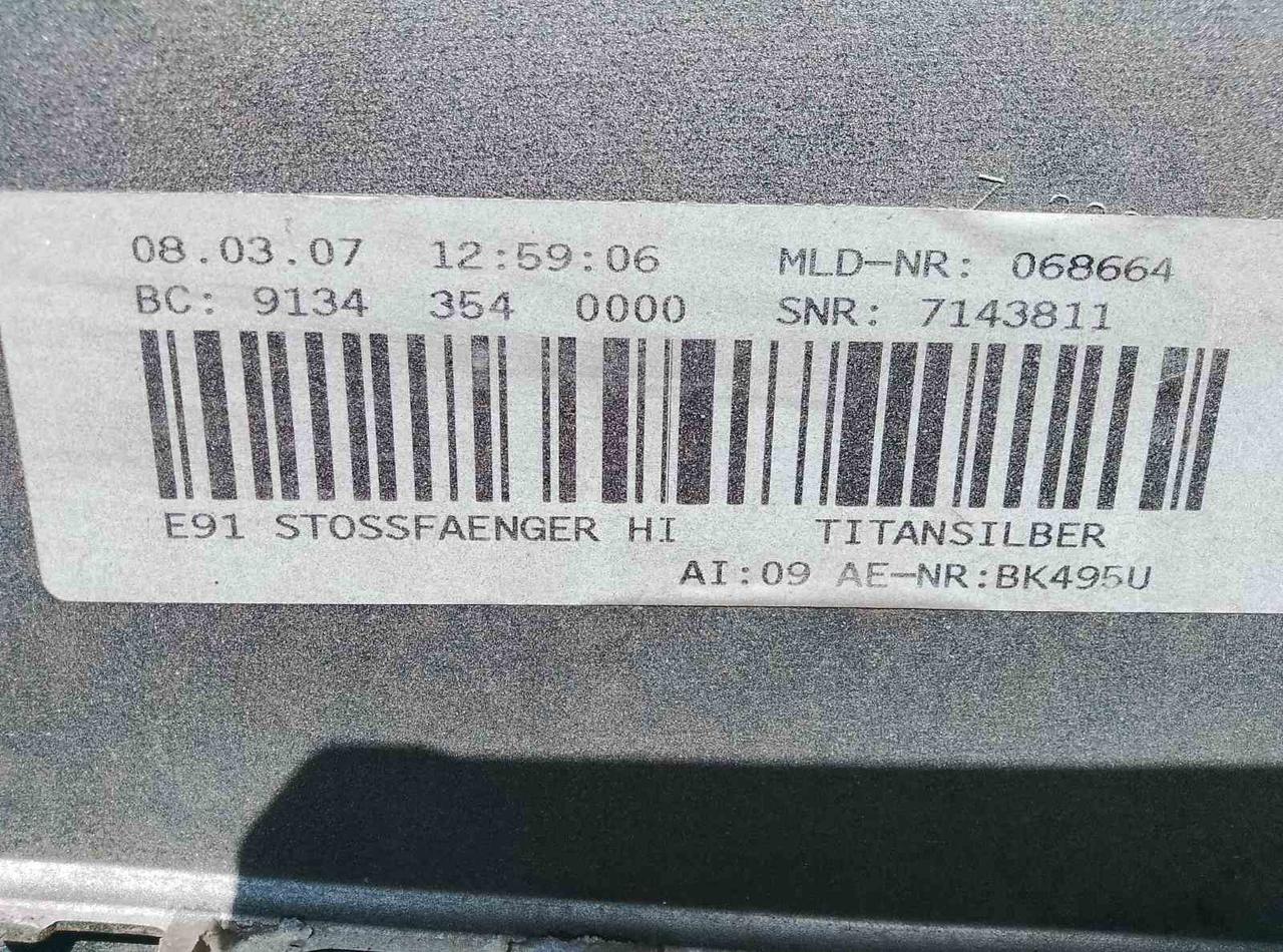 Вітаю зацікавлених на авто розборці Чемпіон !!!<br />
 Предметом оголошення є&nbsp;Бампер Задній Bmw E90 51127141053 7143811&nbsp;<br />
 Фактичний стан на фото. Гарантія 14 днів на встановлення та перевірку<br />
 Висилаємо по всій Україні по передоплаті на транспортні витрати!<br />
 Наявність та асортимент на складі постійно змінюються.<br />
 Точні деталі уточняйте по телефону +380973363743 — фото 6