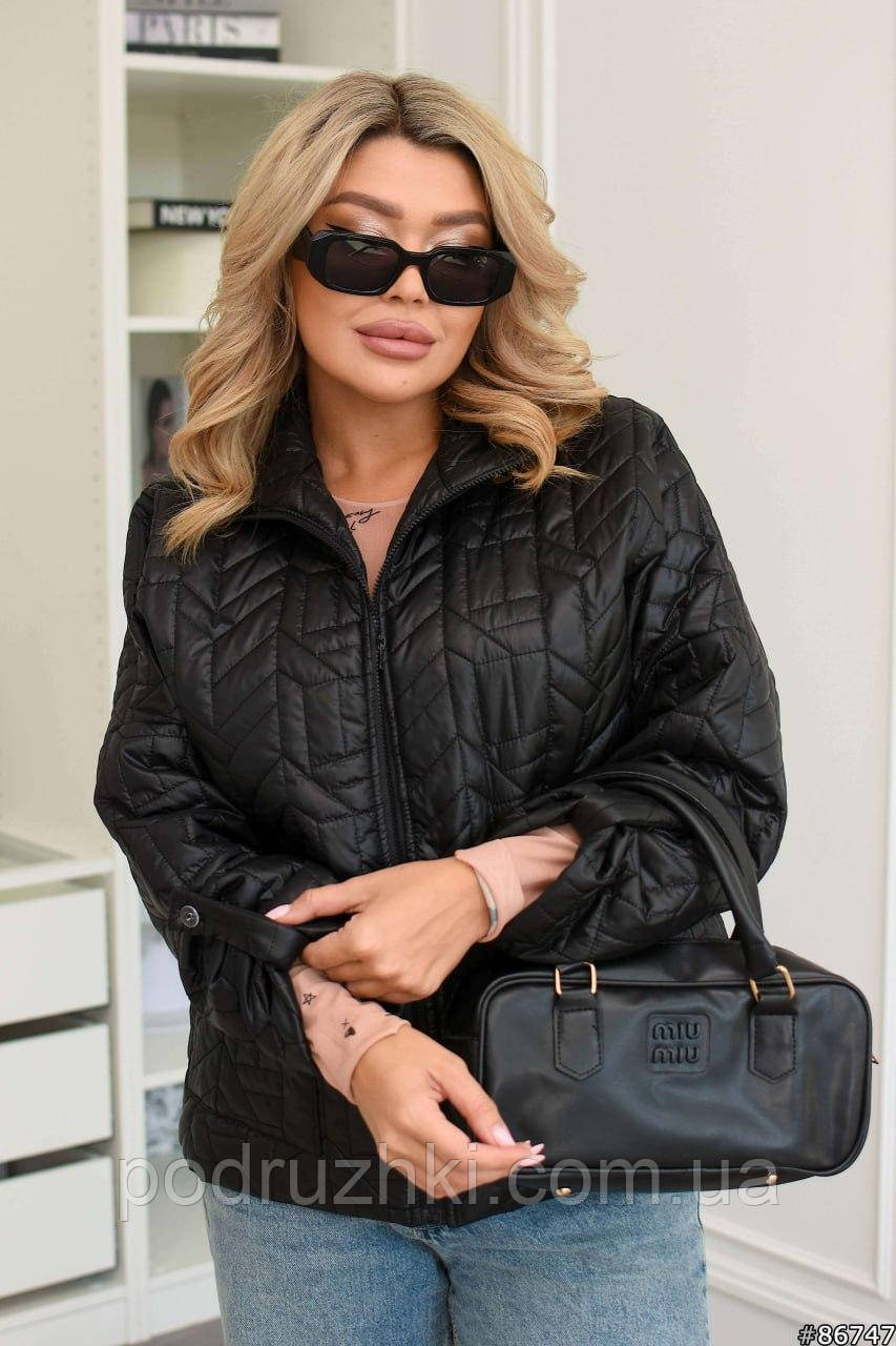 Жіноча демісезонна куртка, розмір 46-48, 50-52, 54-56, 58-60, фото 1