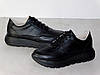 Кросівки осінні жіночі з натуральної шкіри чорні, фото 4
