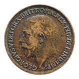 Велика Британія 1 фартінг, 1917, фото 2