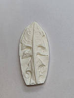 Молд листя кульбаби пластиковий для фоамірану та глини флористичний