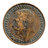 Велика Британія 1 фартінг, 1917, фото 2