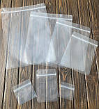 Пакети поліетиленові з замком ZIP-LOCK, з печаткою логотипу, фото 8