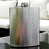 Фляга 500 мл, нержавіюча сталь 0.5 л, фляга для алкоголю, нержавійка, фото 3