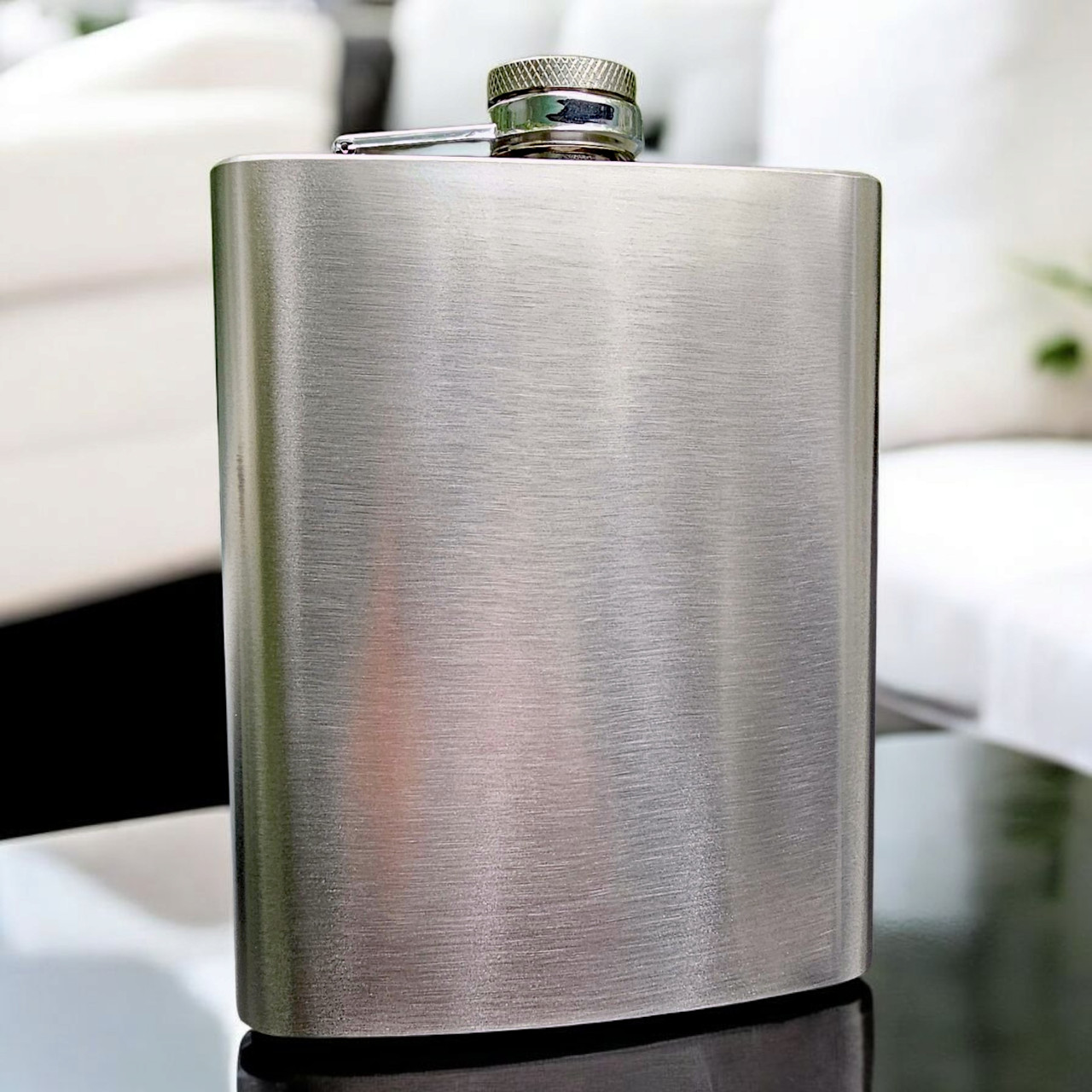 Фляга 500 мл, нержавіюча сталь 0.5 л, фляга для алкоголю, нержавійка, фото 1